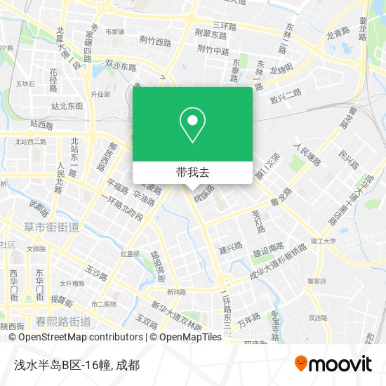 浅水半岛B区-16幢地图