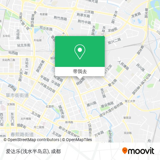 爱达乐(浅水半岛店)地图