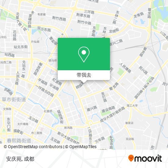 安庆苑地图