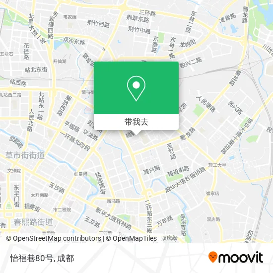 怡福巷80号地图