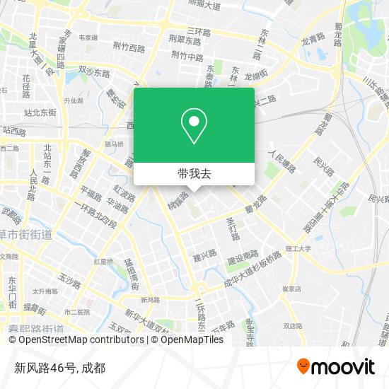 新风路46号地图