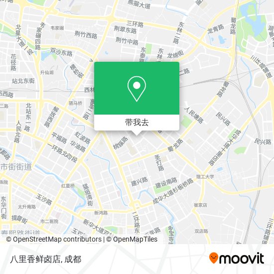 八里香鲜卤店地图