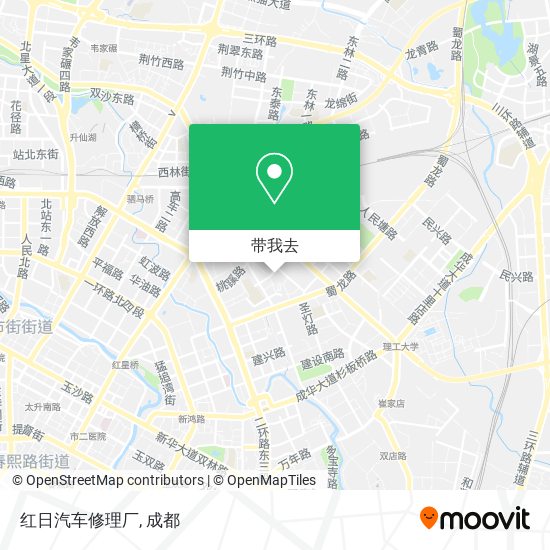 红日汽车修理厂地图