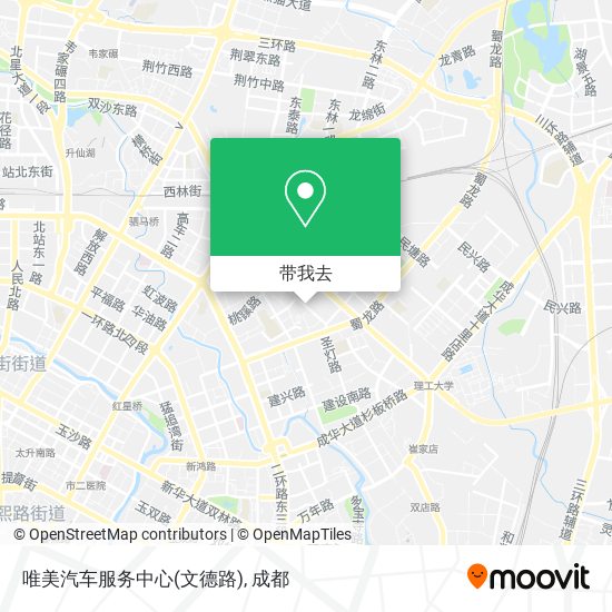 唯美汽车服务中心(文德路)地图