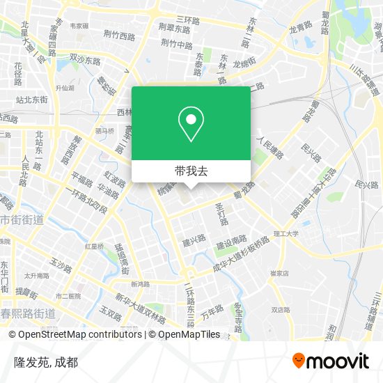 隆发苑地图