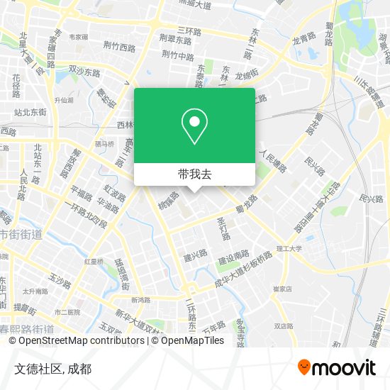 文德社区地图