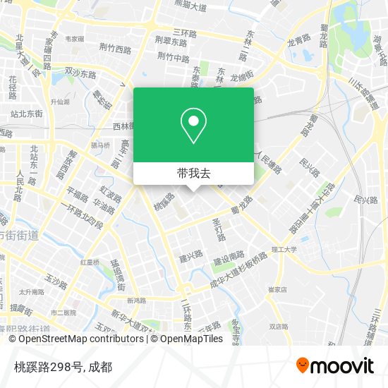 桃蹊路298号地图