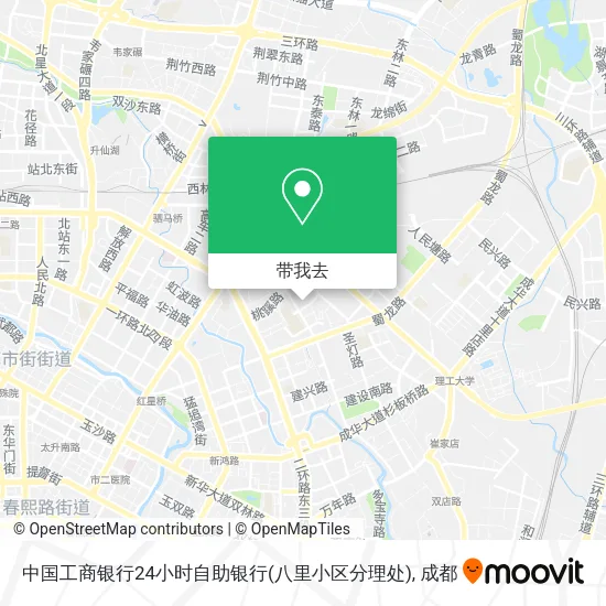 中国工商银行24小时自助银行(八里小区分理处)地图