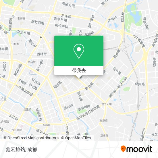 鑫宏旅馆地图