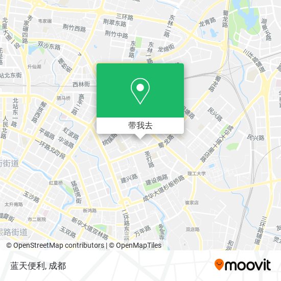 蓝天便利地图