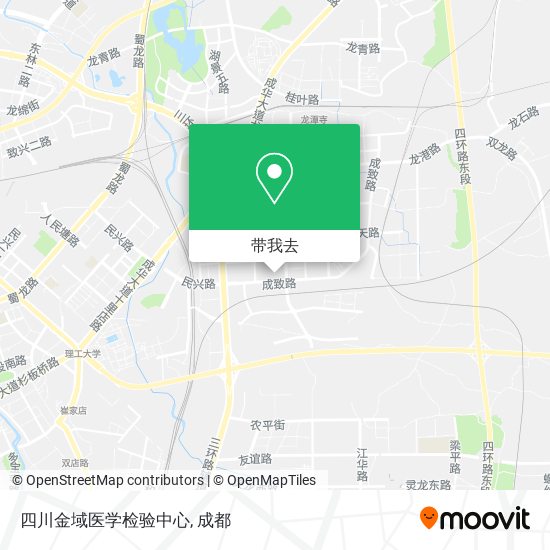 四川金域医学检验中心地图