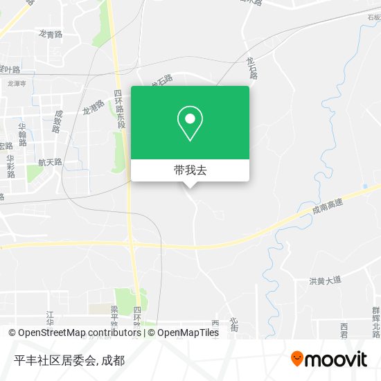 平丰社区居委会地图