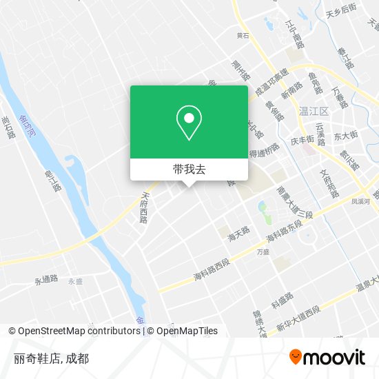 丽奇鞋店地图
