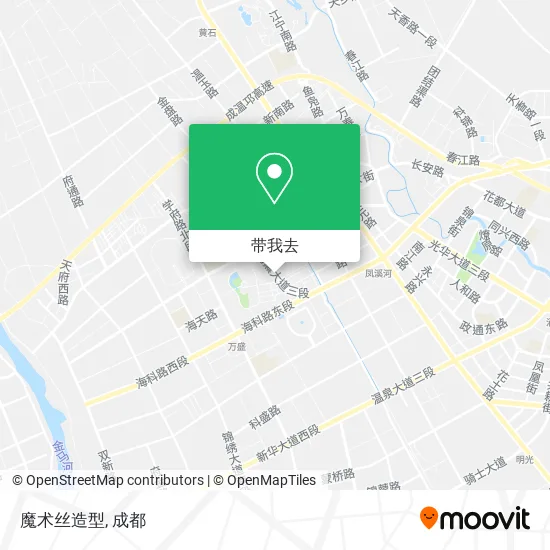 魔术丝造型地图