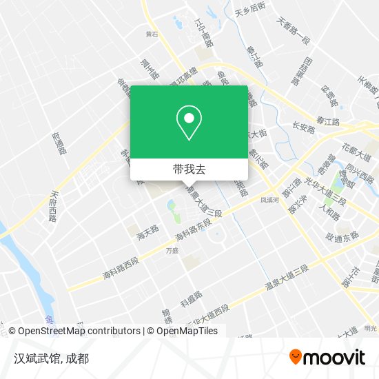 汉斌武馆地图