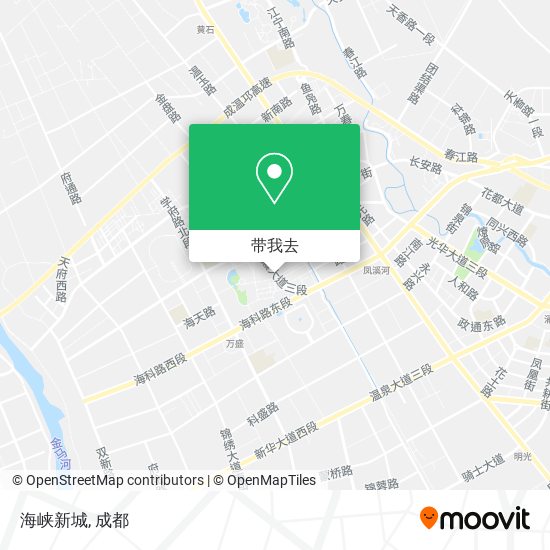海峡新城地图