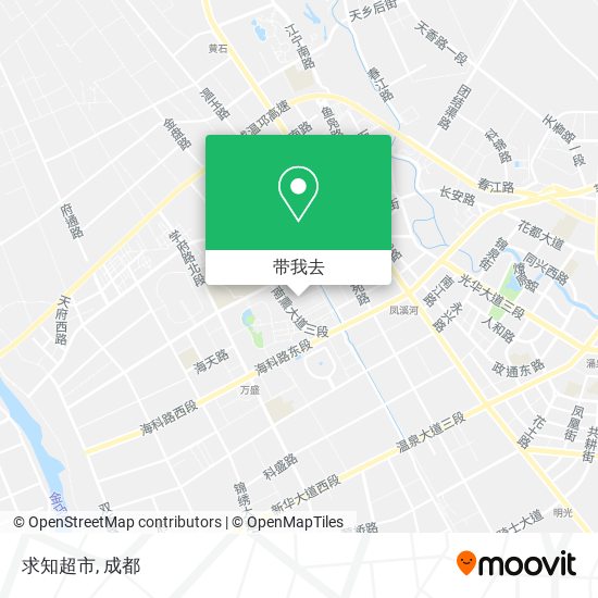 求知超市地图