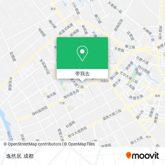 逸然居地图