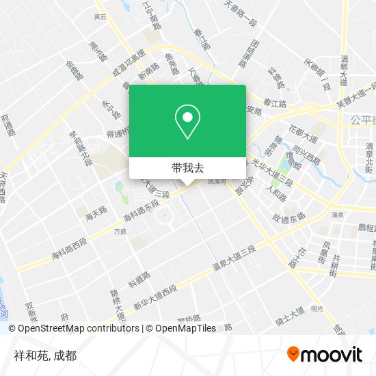 祥和苑地图
