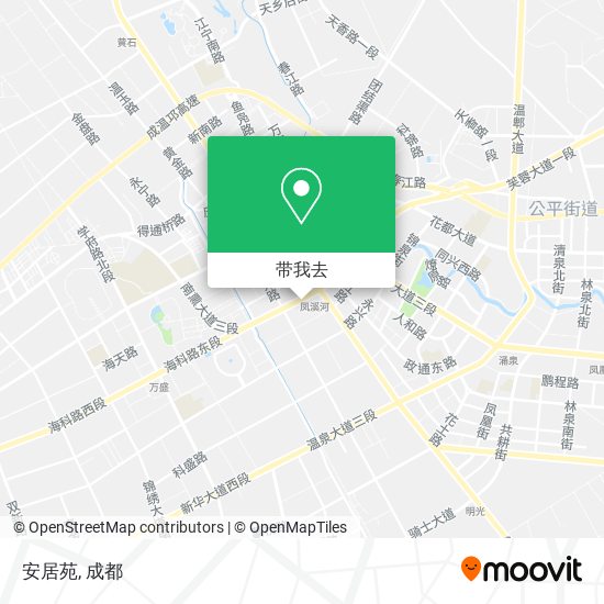 安居苑地图