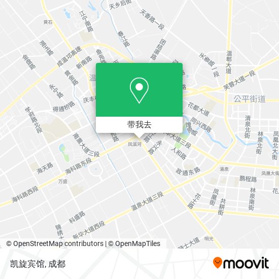 凯旋宾馆地图