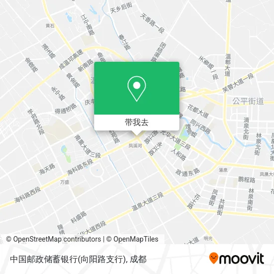 中国邮政储蓄银行(向阳路支行)地图