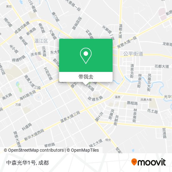 中森光华1号地图