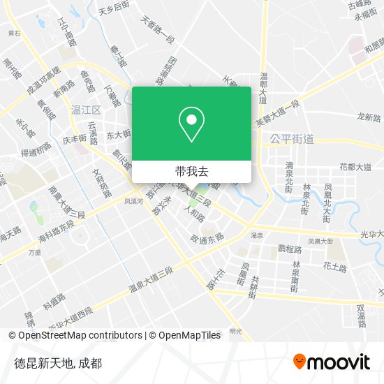 德昆新天地地图