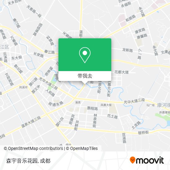 森宇音乐花园地图