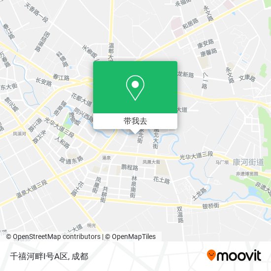 千禧河畔I号A区地图