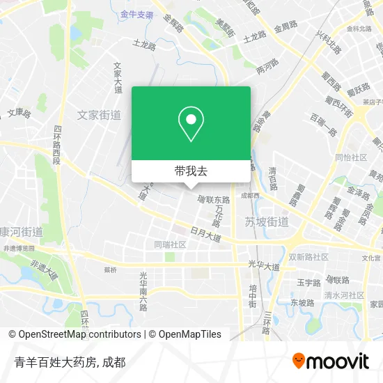 青羊百姓大药房地图