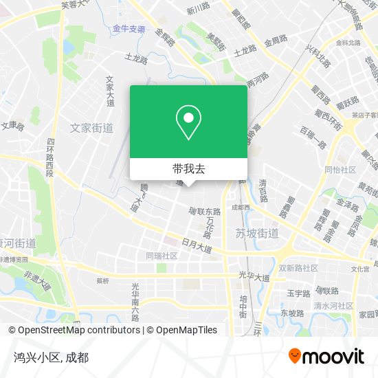 鸿兴小区地图
