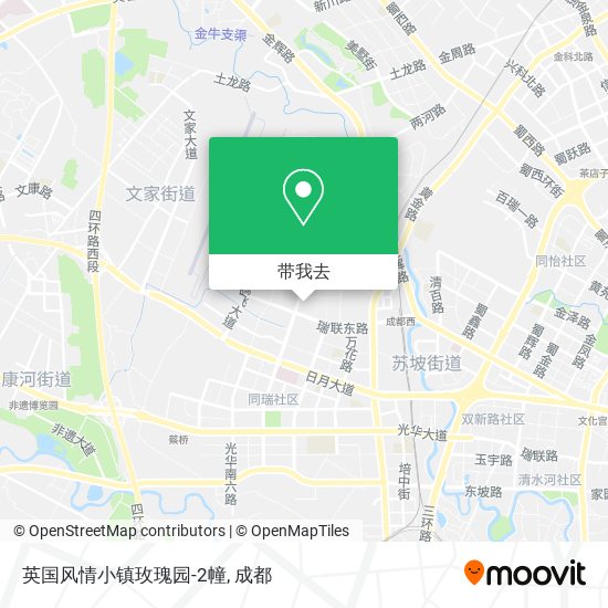 英国风情小镇玫瑰园-2幢地图