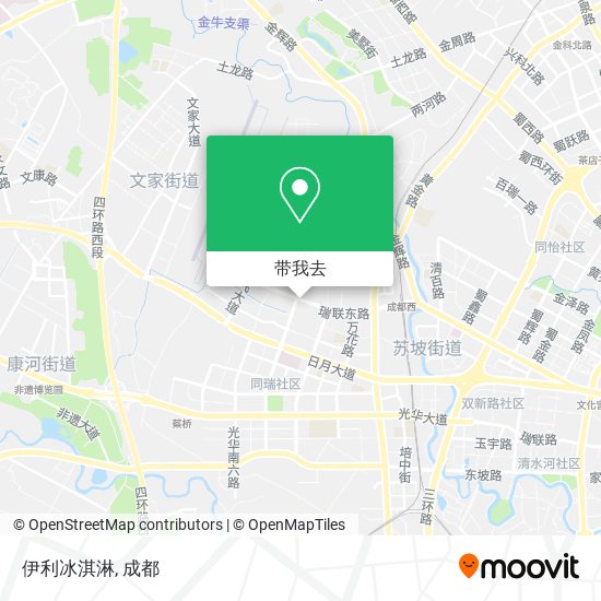伊利冰淇淋地图