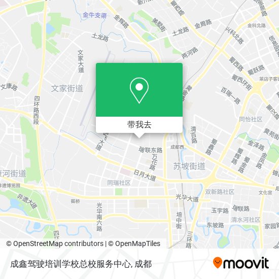 成鑫驾驶培训学校总校服务中心地图