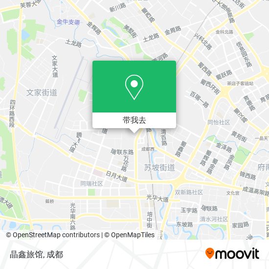 晶鑫旅馆地图