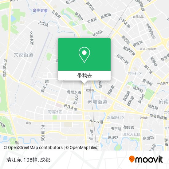 清江苑-108幢地图