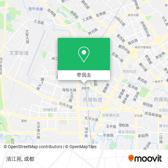 清江苑地图