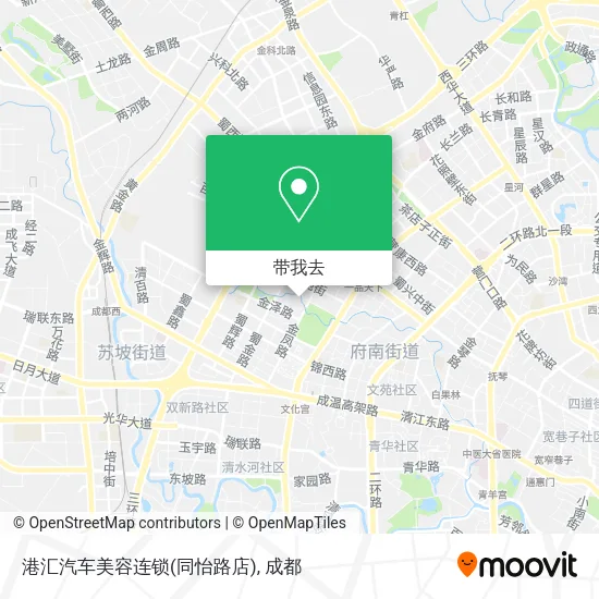 港汇汽车美容连锁(同怡路店)地图