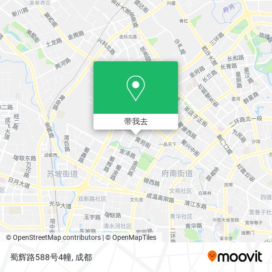 蜀辉路588号4幢地图