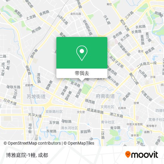 博雅庭院-1幢地图