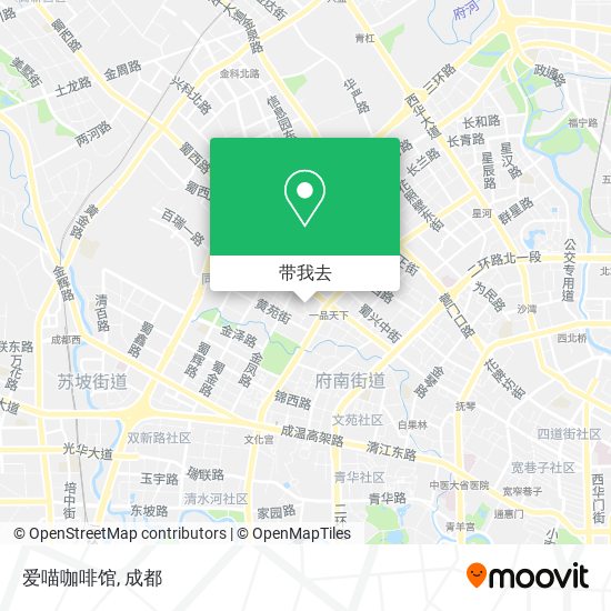 爱喵咖啡馆地图