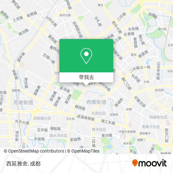 西延雅舍地图