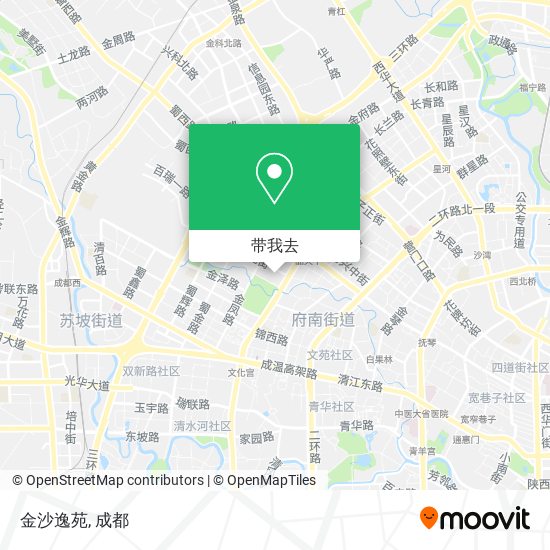 金沙逸苑地图