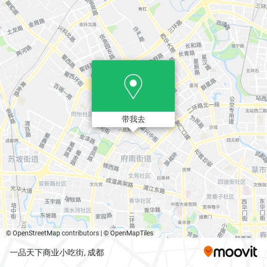 一品天下商业小吃街地图