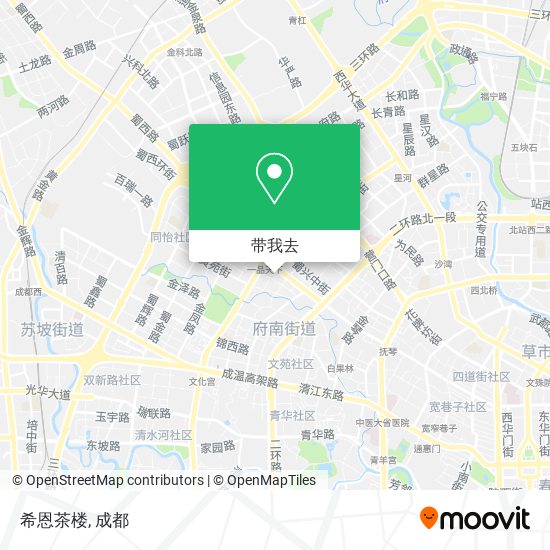 希恩茶楼地图
