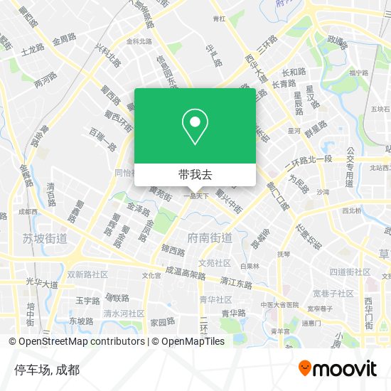 停车场地图