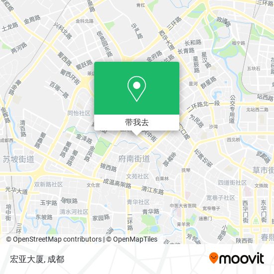 宏亚大厦地图