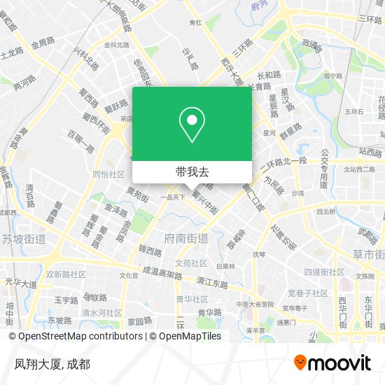 凤翔大厦地图