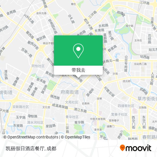 凯丽假日酒店餐厅地图